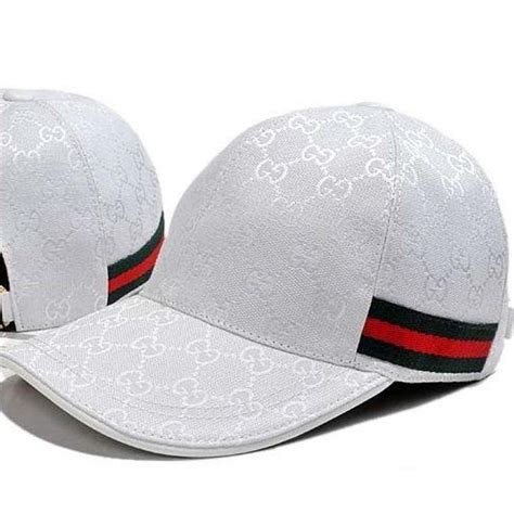 white cap gucci|Gucci caps for men prices.